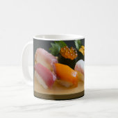 Harmony of Sushi – Japanese Nigiri Mug コーヒーマグカップ (正面左)