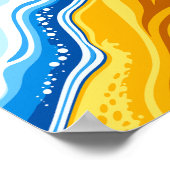 Harmony of Water and Fire Waves ポスター (角)