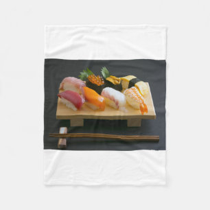 Harmony on Hinoki – Sushi Platter Fleece Blanket フリースブランケット