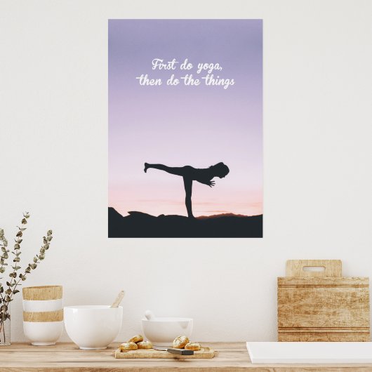 Harmony Through Movement ポスター (キッチン)