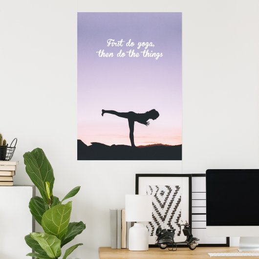 Harmony Through Movement ポスター (ホームオフィス)