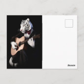 Harmony Tiger – Elegant Postcard Design ポストカード (裏面)
