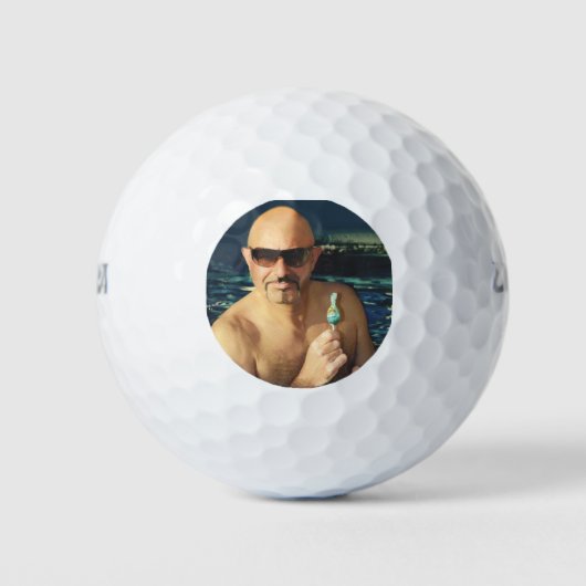 Harmy Golf Balls -遊 Harmyのボールで！ ゴルフボール (正面)