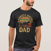 Harness racing dad tシャツ (正面)
