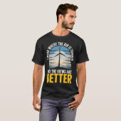 Harnessing The Wind And My Patience Wind Technicia Tシャツ (正面フル)