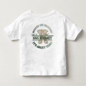 Harneyの子供は取りあげます トドラーTシャツ (裏面)