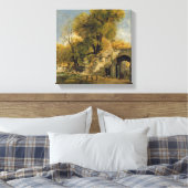 Harnham Gate, Salisbury, c.1820-21 (キャンバス上の油) キャンバスプリント (インサイチュ (寝室))