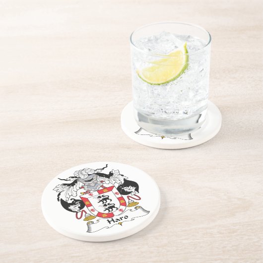 Haroの家紋 コースター (側面)
