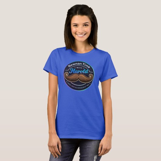 Harold Retro Logo Tシャツ (正面フル)