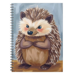 Harold the Hedgehog | Cute Animal Watercolor ノートブック