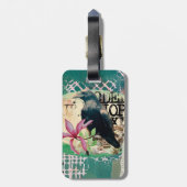 "Harold, watcher of the forgotten" ラゲッジタグ (裏面縦)