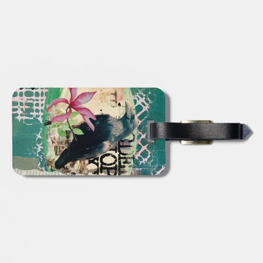 "Harold, watcher of the forgotten" ラゲッジタグ (裏面横)