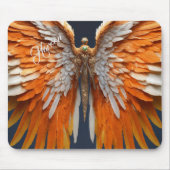 Haroon Butterflyフォトグモダンリッドの贈り物 マウスパッド (正面)