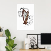 Harp ポスター (ホームオフィス)