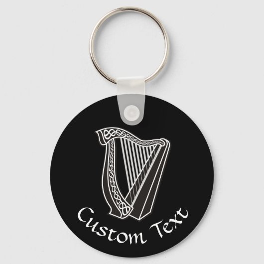 Harp Icon Keychain キーホルダー (正面)