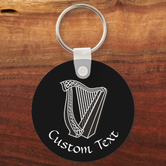 Harp Icon Keychain キーホルダー (正面)