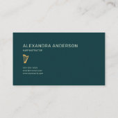 Harp Instructor 名刺 (裏面)