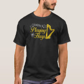 Harp Music Instrument Player Beginner Lesson 1 Tシャツ (正面)