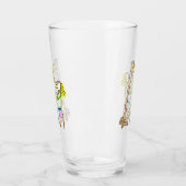 Harp Playing Stickman タンブラーグラス (左)
