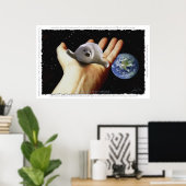HARP SEAL Protection Earth Day Artポスター ポスター (ホームオフィス)