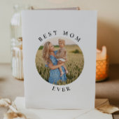 HARPERシンプル最高の母の母の日の写真 カード
