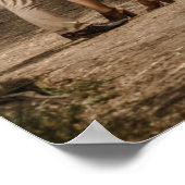 HARPERフォトモダンシーティングチャートテンプレート ポスター (角)