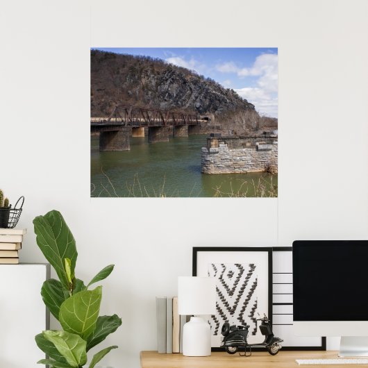 Harpers Ferry Tunnel ポスター (ホームオフィス)