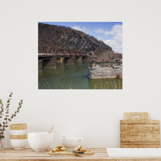 Harpers Ferry Tunnel ポスター (キッチン)