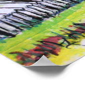 Harper's Ferry West Virginia / Artist Larry Lerew ポスター (角)