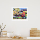 Harper's Ferry West Virginia / Artist Larry Lerew ポスター (キッチン)