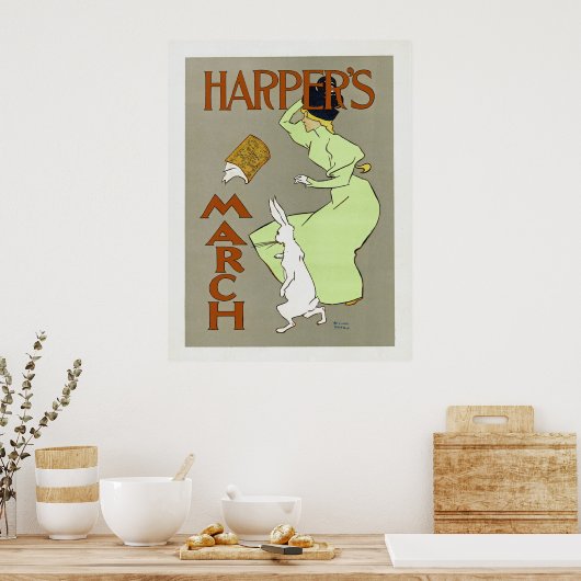 Harper's March ポスター (キッチン)