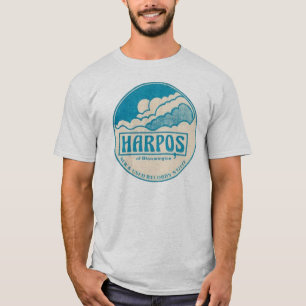 Harpoの新しく、使用された記録的な店 Tシャツ