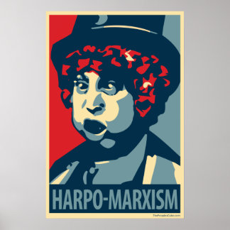 Harpo Marx - Harpo-Marxism: OHPポスター ポスター