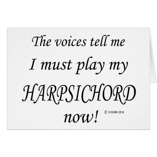 Harpsichordの声は必然遊 (正面横)