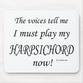 Harpsichordの声は必然遊 マウスパッド