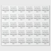 Harpsichordの声は必然遊 ラッピングペーパー (フラット)