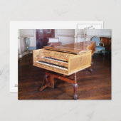 Harpsichord, by Jacob Kirckman, English, 1766 ポストカード (正面/裏面)
