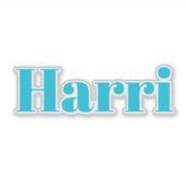 Harri シール (正面)