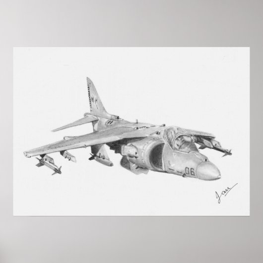 Harrier poster ポスター (正面)
