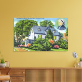 Harriet Beecher Stowe'sの外観 キャンバスプリント (インサイチュ (リビング))