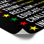 Harriet Black History Monthのようなマーティンリードのように ポスター (角)