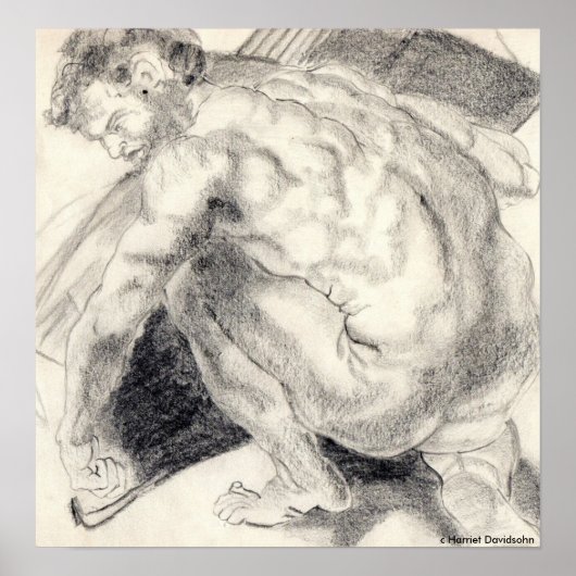 HARRIET DAVIDSOHNによる"PETER"のキャンバス – アート ポスター (正面)