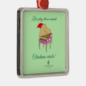 Harriet HarpsichordクリスマスキャロルズプレミアムSq. メタルオーナメント (右)