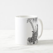 HARRIET + Mが大きな鷲 コーヒーマグカップ (正面右)