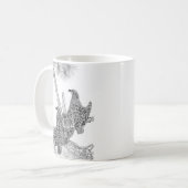 HARRIET + Mが大きな鷲 コーヒーマグカップ (正面左)