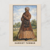 Harriet Tubman Art In Color ポストカード (正面)