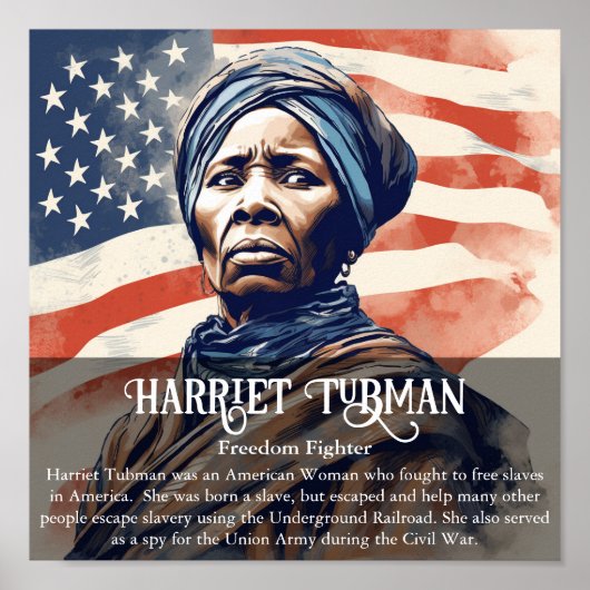 Harriet Tubman Black History Month Classroom ポスター (正面)