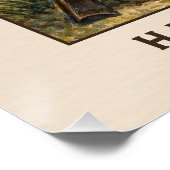 Harriet Tubman Color Portrait Art ポスター (コーナー)