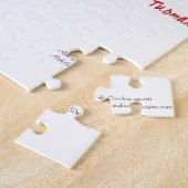 Harriet Tubman "Liberty Or Death"引用文・ギフト ジグソーパズル (側面)