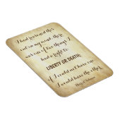 Harriet Tubman, Powerful Liberty or Death引用文 マグネット (右側)